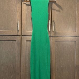 Babaton Vibrant Green Midi Dress